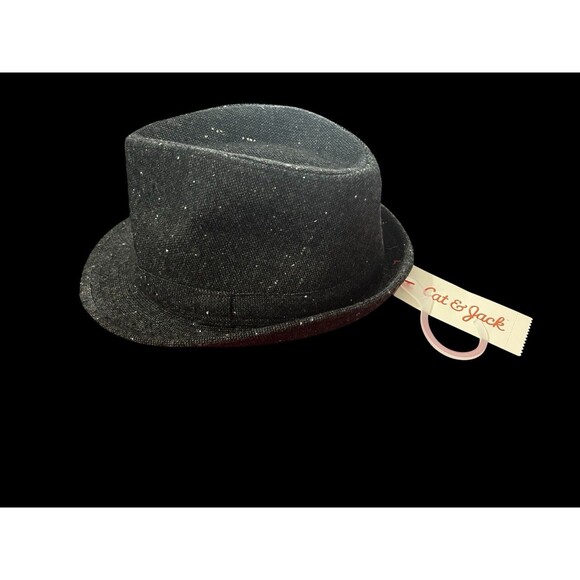 Cat & Jack Boy's Fedora Hat Gray OSFM NWT - Picture 2 of 4